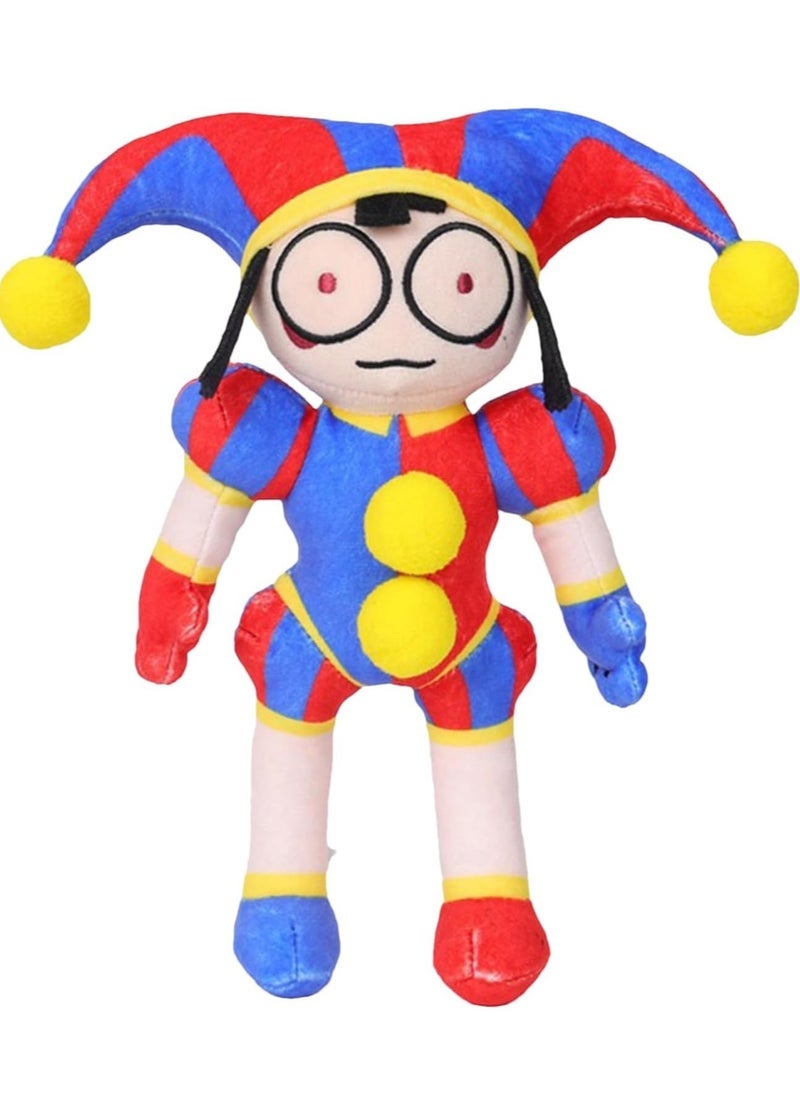 general Cute Clown Plushies, Pomni Plush Toy, The Amazing Digital-Circus Series Role Doll, Kawaii Joker Plushie, Suitable for Home Decor - Image 1