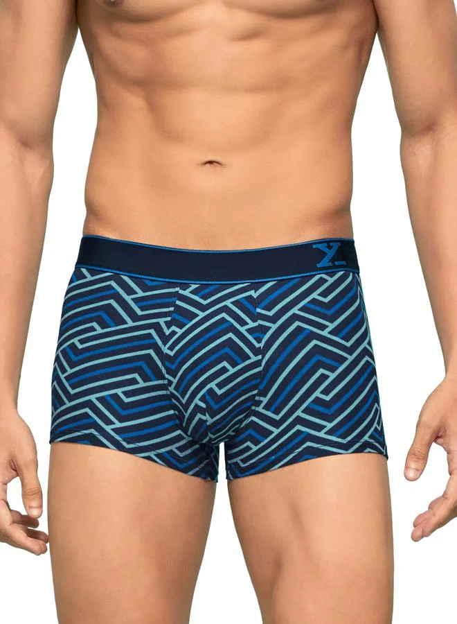 XYXX Pack of 2 - Men Printed Breathable Cotton Trunks