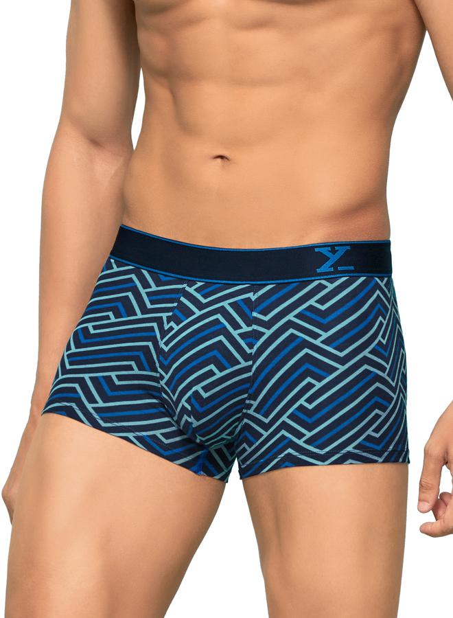 XYXX Pack of 2 - Men Printed Breathable Cotton Trunks - Image 5