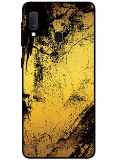 Protective Case Cover For Samsung Galaxy A20e Smart Series Printed Protective Case Cover for Samsung A20e Golden Texture