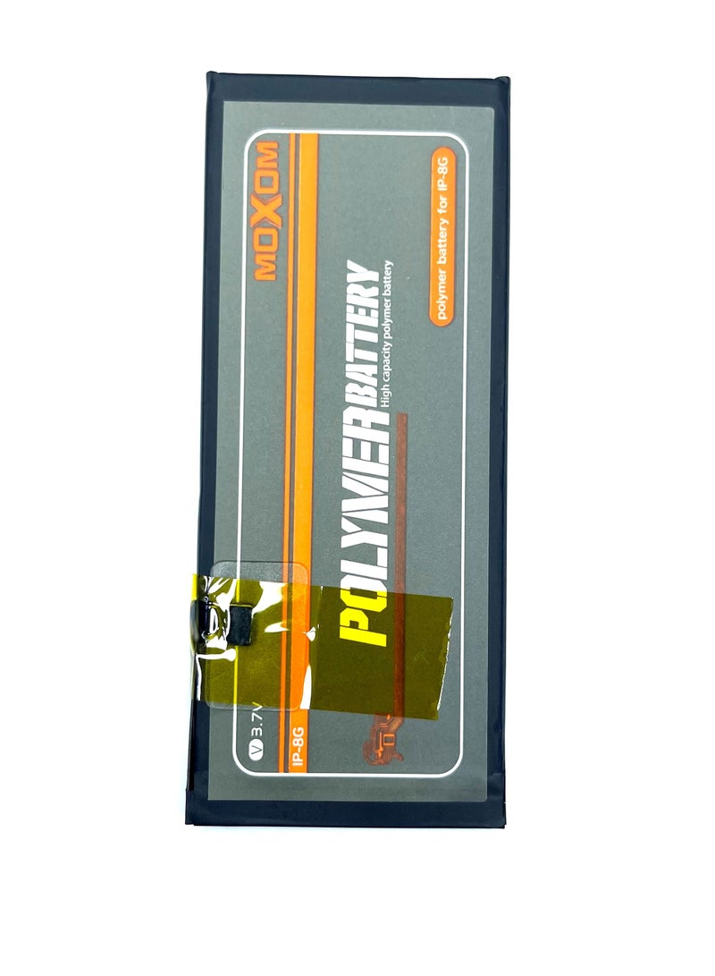 MOXOM 1821 mAh Replacement High capacity Polymer Battery For Apple iPhone 8 - Image 1