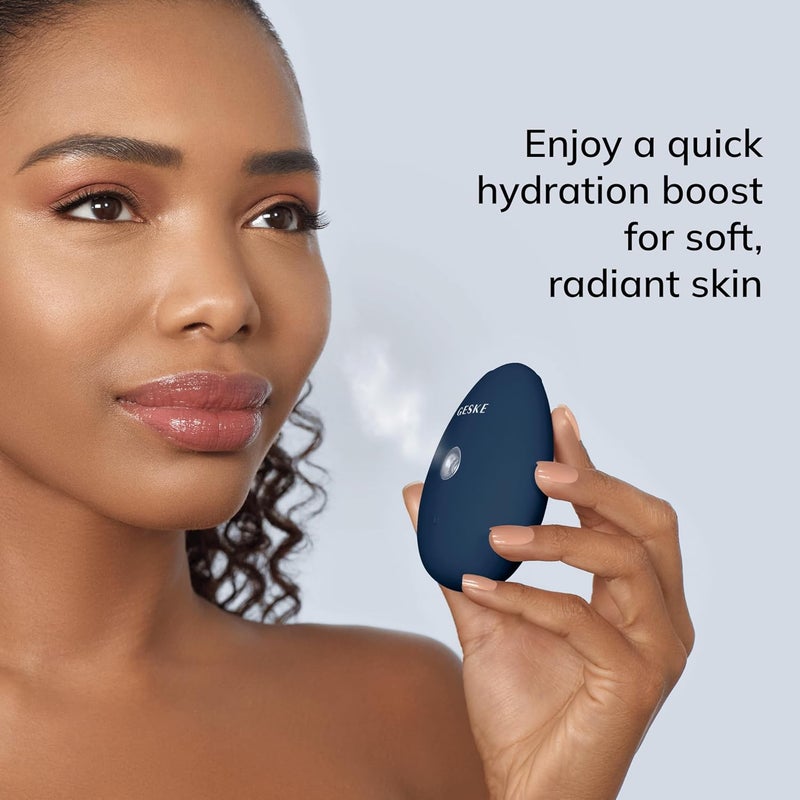 GESKE SmartAppGuided™ Facial Hydration Refresher | 4 in 1 | Water Atomiser | Face Steamer | Water Spray | Face Mister | Facial Cleansing Device | Spray Mist | Cosmetics | Natural Glow - Image 3