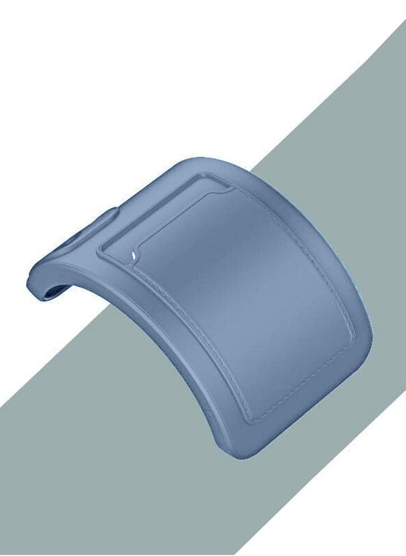 Wtech Silicone TPU With Card Holder Case Cover For Samsung Galaxy S23 FE 5G 2023 Grey  - Image 4