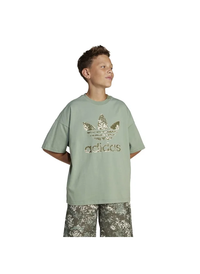adidas Originals adidas LOOSE TEE Green Originals Kids T-SHIRTS
