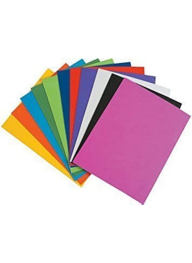 Lakeer A4 EVA Foam Sheet Pack of 10, for Scrapbooking, Craft Projects, Decorations, 5 mm, Multicolour - Image 2