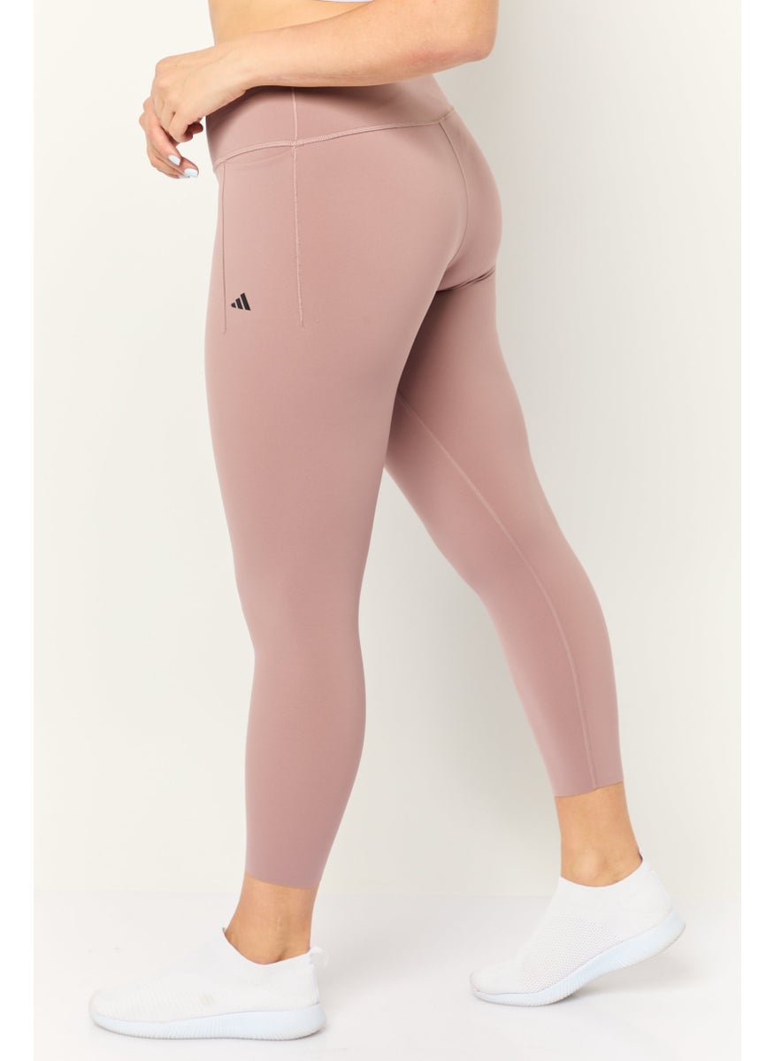 Adidas - Women Tight Fit Outdoor Tights, Mauve - Image 1