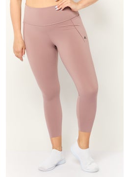 Women Tight Fit Outdoor Tights, Mauve
