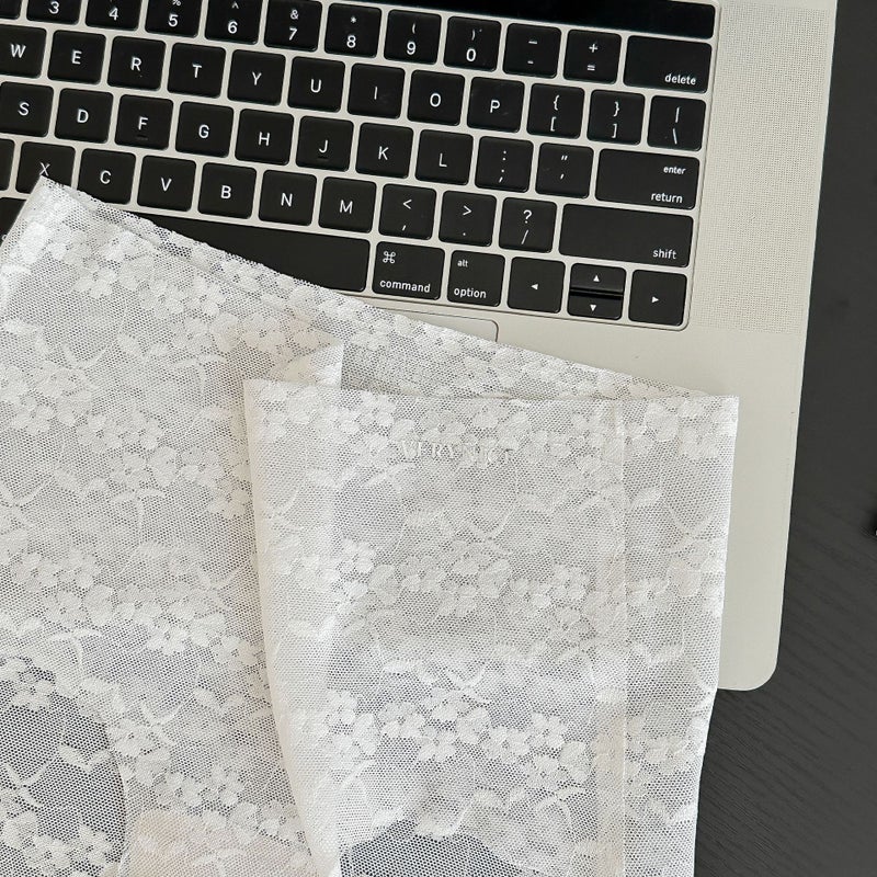 Sunrise Lace Hollow Panties Breathable Seamless Khaki