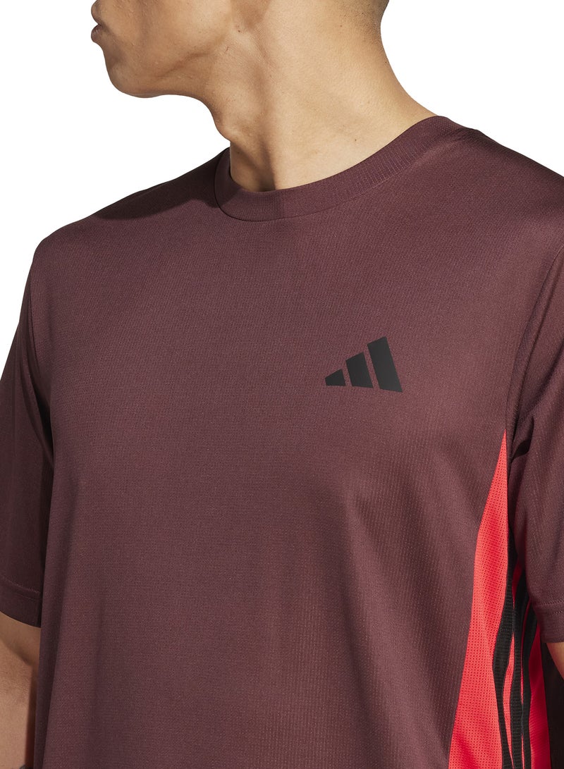 Adidas Essentials Seasonal Colorblock T-Shirt - Image 3