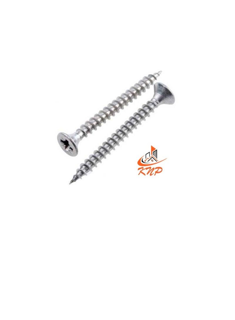 KNP Countersunk Head Screws - Pack of 200 (3.5 x 15mm) - Image 1