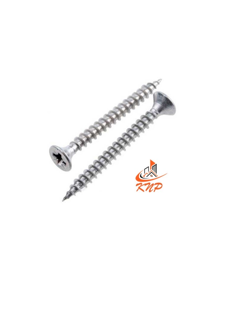 KNP Countersunk Head Screws - Pack of 200 (3.5 x 15mm) - Image 2
