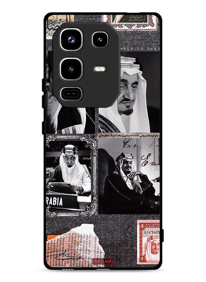 Tolwak Infinix Note 50 Pro 4G Protective Case Cover King Faisal Vintage Poster - Image 1