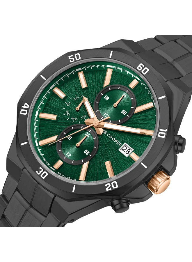 Lee Cooper Men's Metal Multi Function Watch LC08087.070 - 43 mm