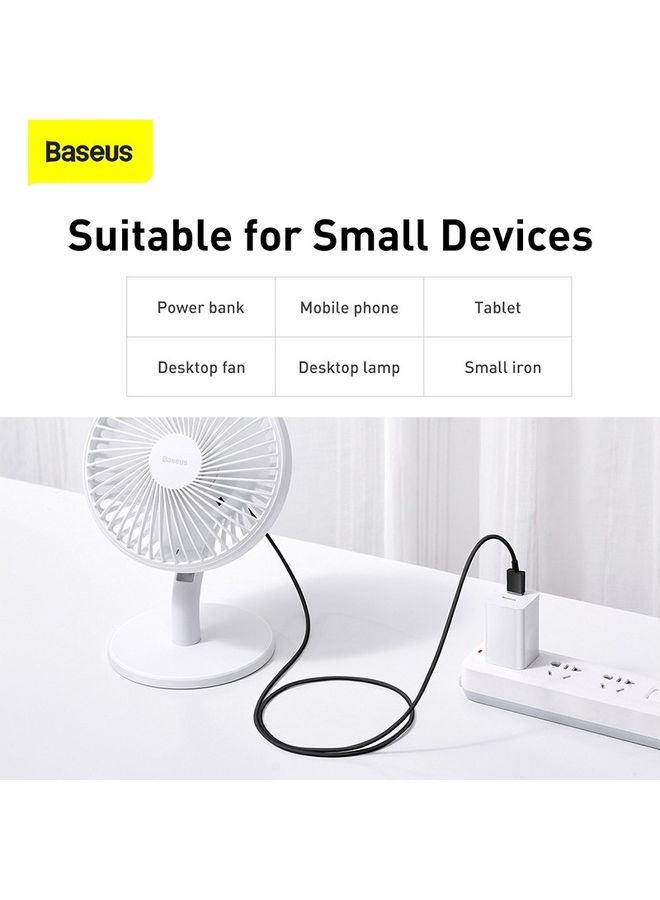 بيسوس كابل مايكرو USB للشحن السريع من منفذ USB إلى مايكرو USB 2.0 للأجهزة بنظام تشغيل أندرويد مناسب لهاتف جالاكسي S7 وS6 ونوت، وإل جي، ونيكسوس، ونوكيا، وبلايستيشن 4 بطول 2 متر أسود - Image 5