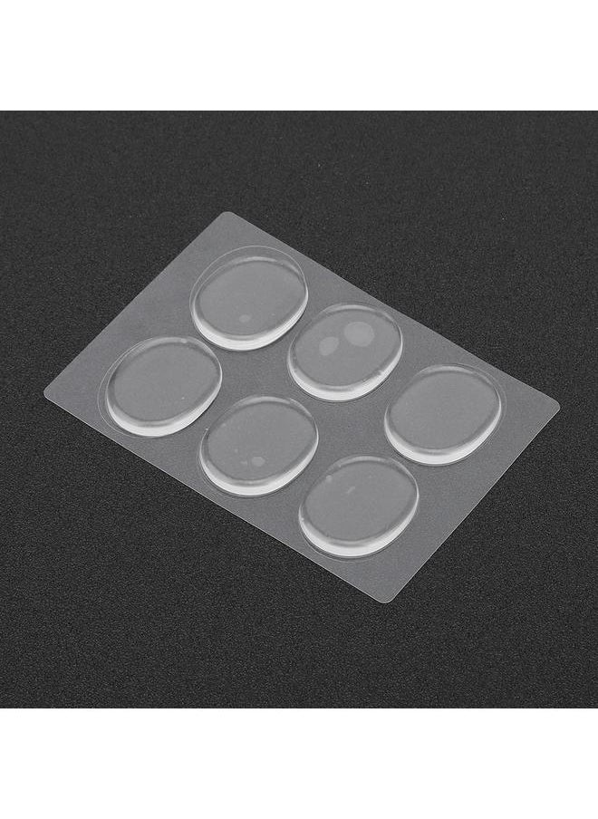 Thoraya 12PCs Drum Damper Silencer Musical Instrument Parts Silicone Self Adhesive Transparent  - Image 3