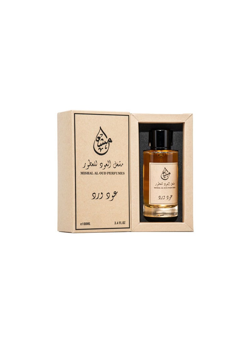 Mishal al oud Oud Ward Perfumes for Women, 100 ML - Image 1