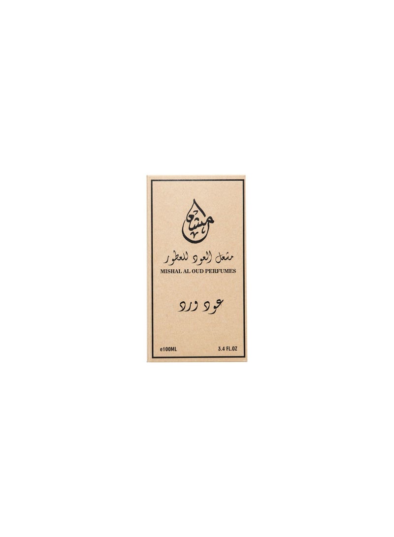 Mishal al oud Oud Ward Perfumes for Women, 100 ML - Image 2