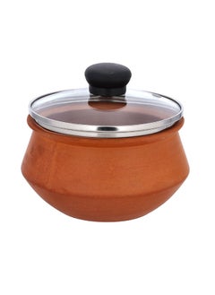 Traditional Cookware Clay Handi, Multifunctional, OMCP6028 , 100% Eco Friendly, Clay Pot