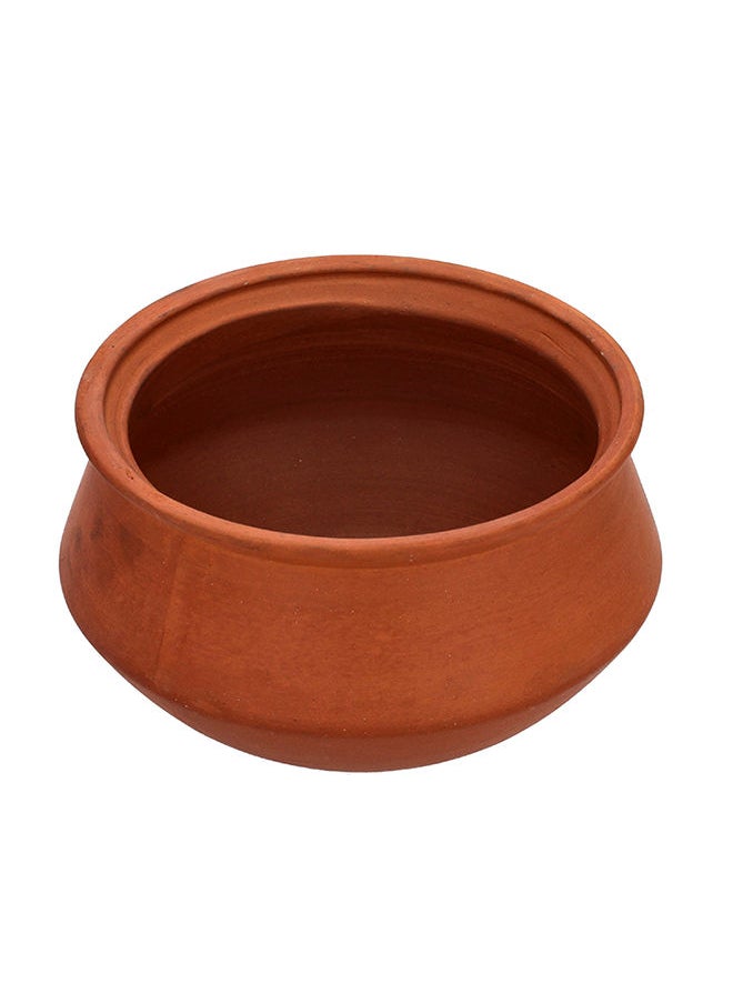 Olsenmark - Traditional Cookware Clay Handi, Multifunctional, OMCP6028 , 100% Eco Friendly, Clay Pot - Image 1