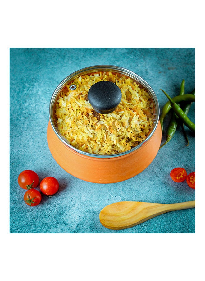 Olsenmark - Traditional Cookware Clay Handi, Multifunctional, OMCP6028 , 100% Eco Friendly, Clay Pot - Image 1