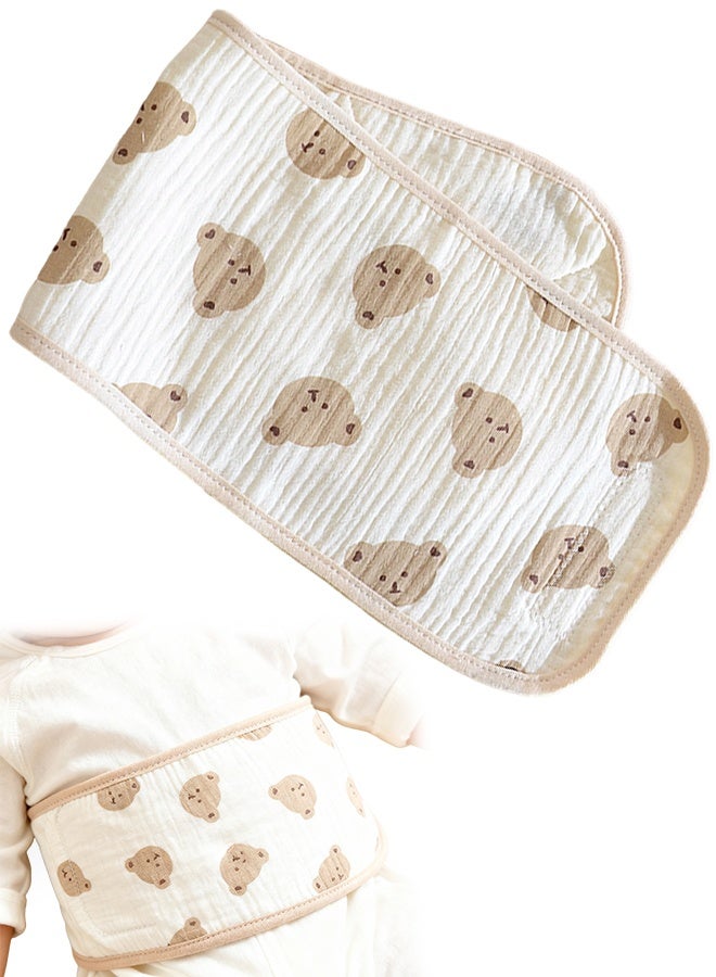 Abdominal Band Infants Belly Button Protectors Band Cotton Wrap Belt Soft Navel Guard Cord for Daily Care Nice Gift for Newborn - Image 1
