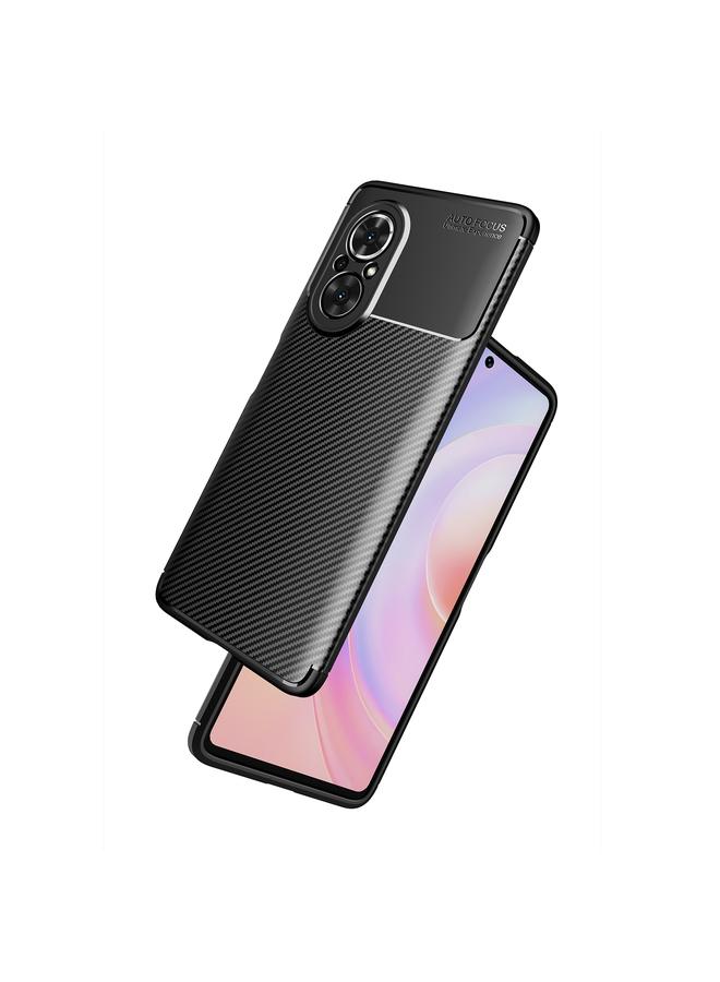 S-TOP Case For Honor 50 SE Carbon Fiber Texture Shockproof TPU Case - Image 3