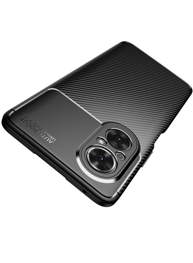 S-TOP Case For Honor 50 SE Carbon Fiber Texture Shockproof TPU Case - Image 4