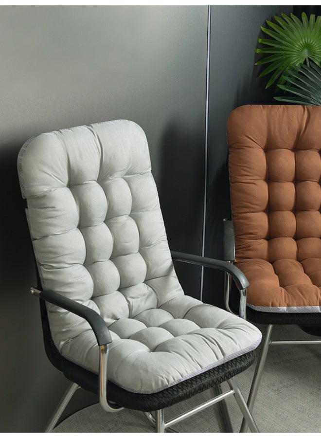 Haidue Office Chair Cushion with Back Support Memory Foam Seat Pad for All-Seasons Non-Slip Design Computer Chair Pad (Grey) - Image 4