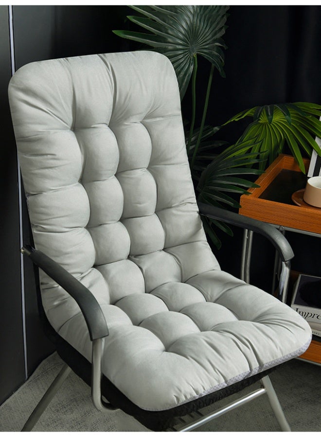 Haidue Office Chair Cushion with Back Support Memory Foam Seat Pad for All-Seasons Non-Slip Design Computer Chair Pad (Grey) - Image 1