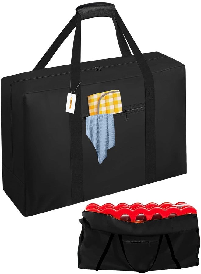 CSOKRE Heavy Duty Carrying Bag Compatible with Giant 4 in a Row Game,[Thick Fabric+Front Pocket]Easy Storage for Jumbo 4 to Score Four outdoor yard game Large Storage bag(Game Not Included) - Image 1