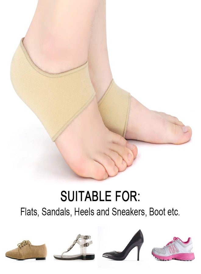 SQHT's Heel Protectors for Cracked Heels, Relieve Heel Pain from Plantar Fasciitis, Heel Spur, Achilles tendonitis for (Women's 8-13.5, Men's 7-13)-Large - Image 2