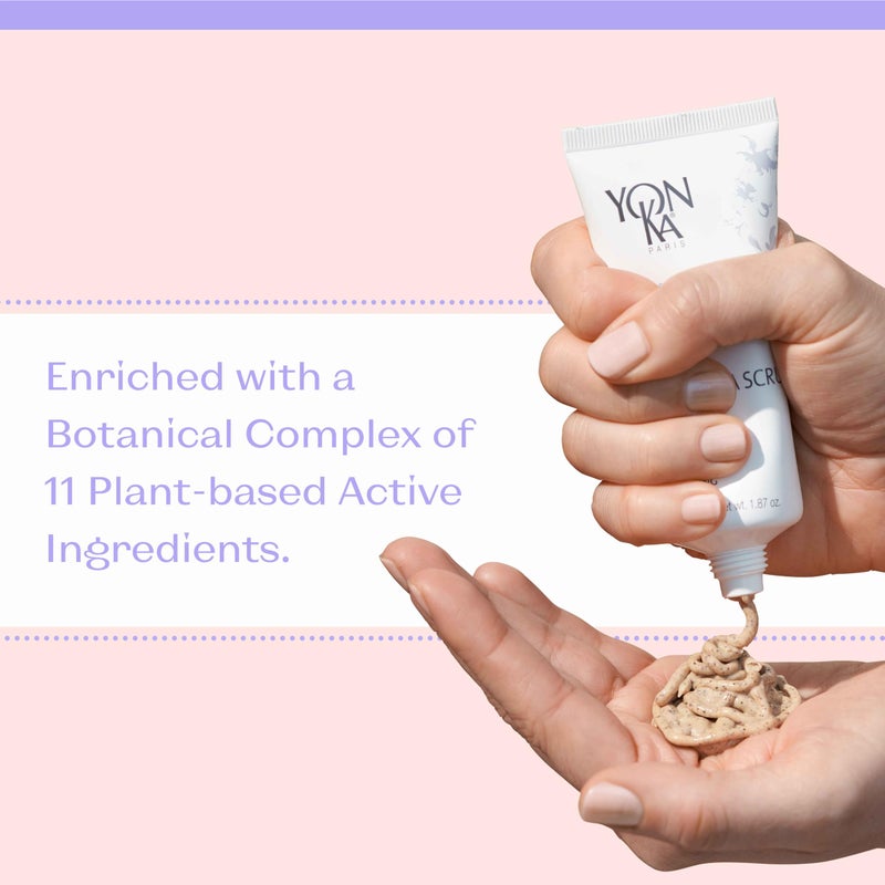 Yonka يون-كا غوارانا مقشر الوجه 50 مل | مقشر وجه لطيف مزيل للسموم بحبيبات بحجمين | حبيبات الأرز وغوارانا | ينظف، يلمع وينقي | للبشرة العادية إلى الدهنية | 98% من أصل طبيعي - Image 5