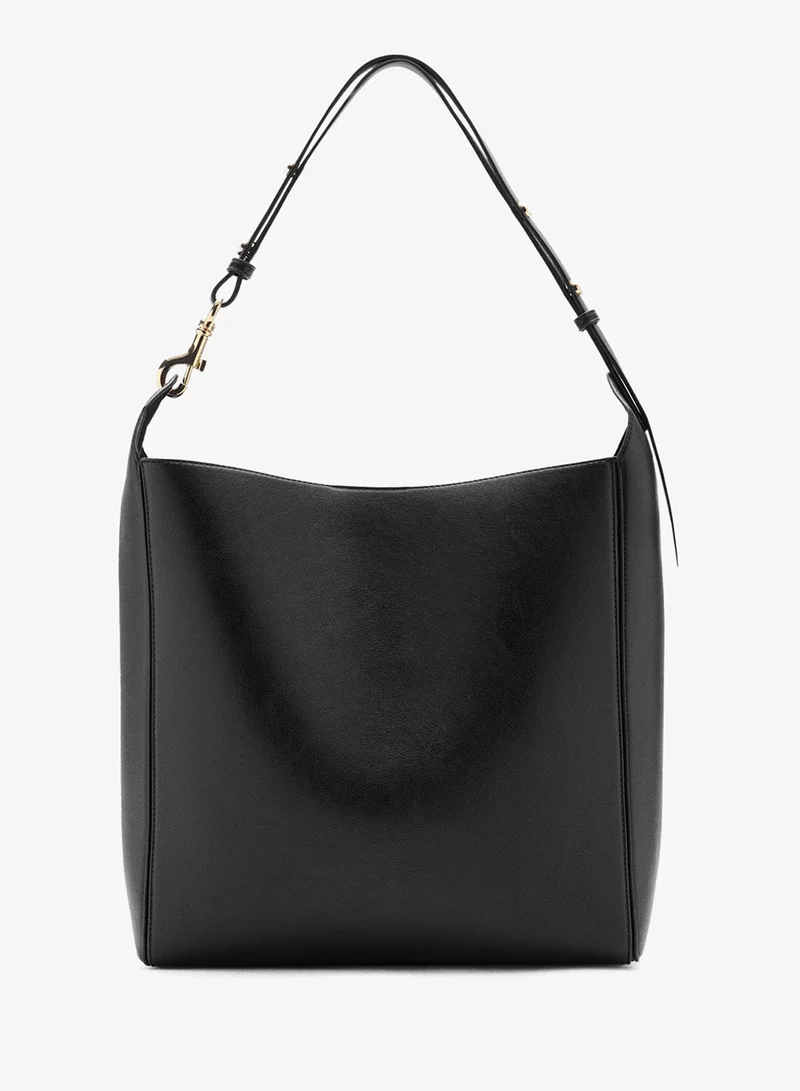 Bucket Bag With Clasp