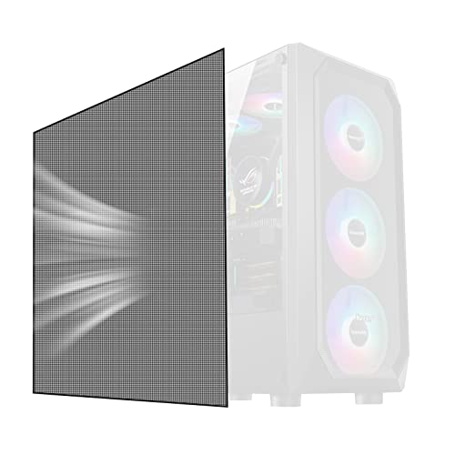 PANO-MOUNTS 500x500mm 19.68inch DIY Computer PC Case and Fans PVC Dustproof Mesh Filter Cover with Magnetic Strip for Computer Chassis Speakers and More - Image 1