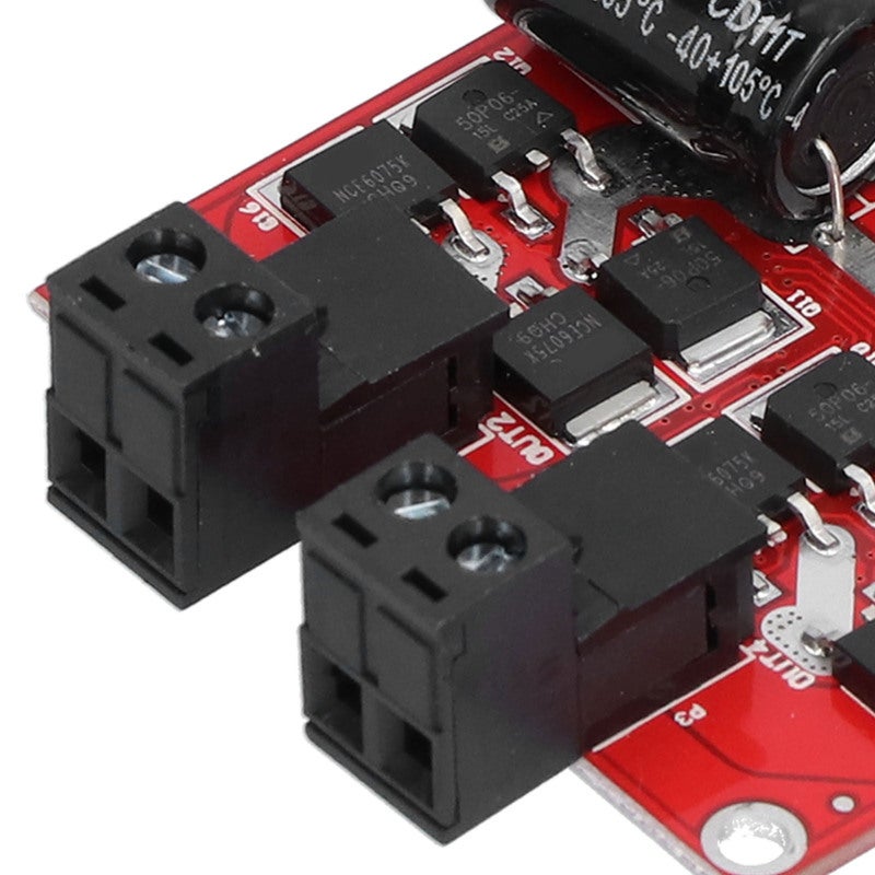 DC Motor Driver: 55mm Compact Size, Double H-bridge Design, 7A Single-channel Current - Optocoupler Isolation, Low Heat Generation, Under-voltage Protection for Industrial-grade Battery-powered Applic - Image 3
