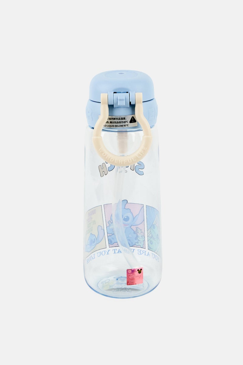 Disney Stitch Series Water Bottle 670 ml, Blue - Image 2