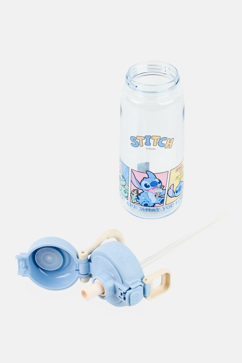 Disney Stitch Series Water Bottle 670 ml, Blue - Image 4