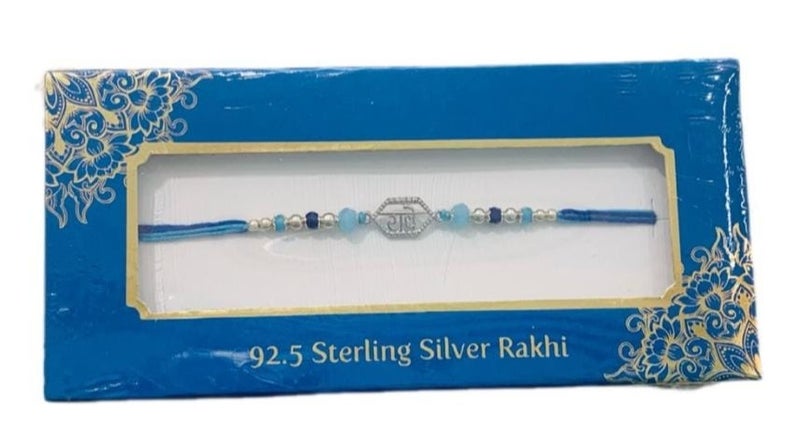 BANDHAN 925 SILVER RAKHI KHUSHBOO JEWELES - Image 1