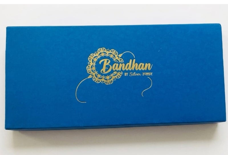 BANDHAN 925 SILVER RAKHI KHUSHBOO JEWELES - Image 2