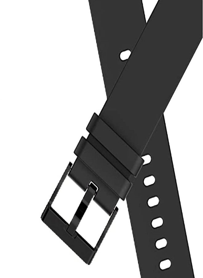 IIK COLLECTION 22mm Silicone Strap for Smart Watches|combo pack of strap Compatible with Noise, Fireboltt, Boat Xtend, Pebble, Boat, Boat Flash, Noise Color fit,Ultra Smart Watch & All Watches - Image 3