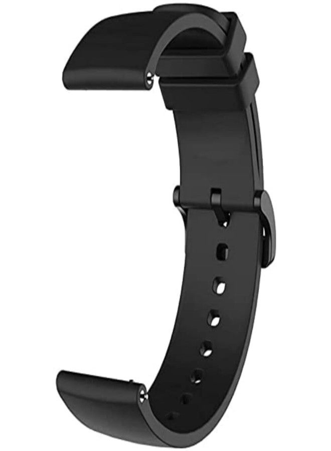 IIK COLLECTION 22mm Silicone Strap for Smart Watches|combo pack of strap Compatible with Noise, Fireboltt, Boat Xtend, Pebble, Boat, Boat Flash, Noise Color fit,Ultra Smart Watch & All Watches - Image 2