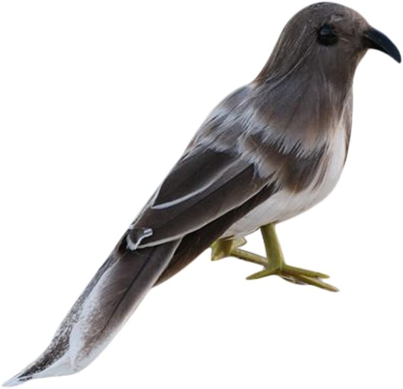 koTTIYA koTTIYA Artificial Feather Bird Realistic Bird Ornaments Fake Birds Figure for Home Garden Wedding Props Birds Party - Image 2