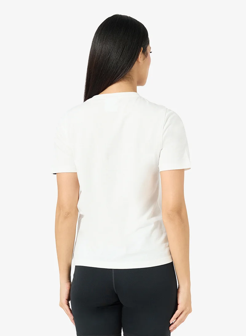 Reebok  Identity Shimmer Flex T-Shirt for Women | Best Price UAE