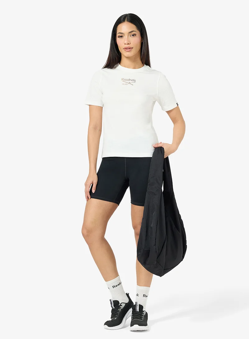 Reebok  Identity Shimmer Flex T-Shirt for Women | Best Price UAE
