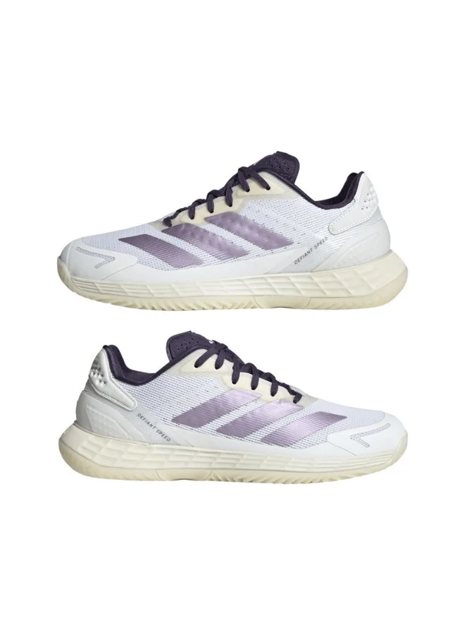 Adidas Adidas Defiant Speed 2 W White Tennis Shoes For Women