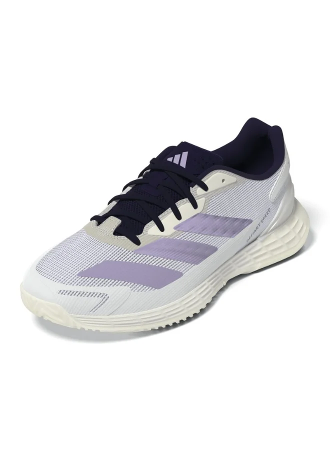 Adidas Defiant Speed 2 W White Tennis Shoes For Women