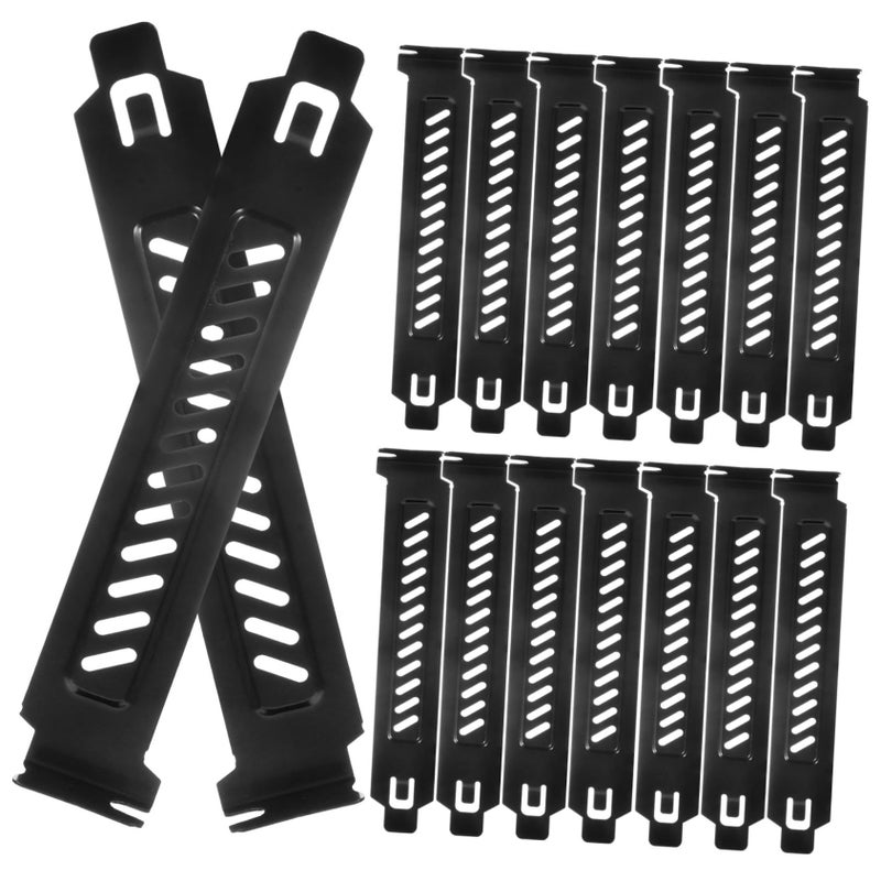 20 Pcs Metal Pci Slot Blanking Plates For Computer Case Ventilation Dust Protection - Image 2