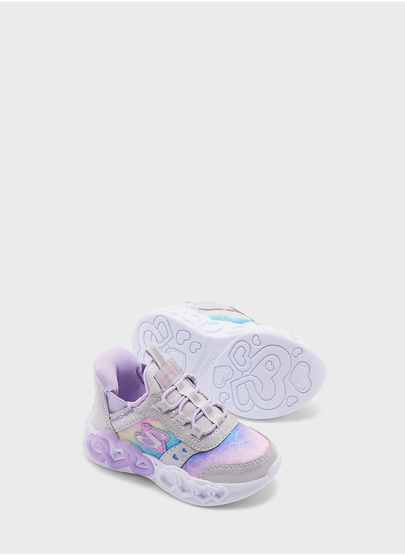 SKECHERS Infant Infinite Heart Lights