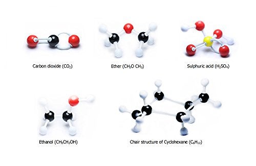 LINKTOR Chemistry Molecular Model Kit, Student or Teacher Set for Organic and Inorganic Chemistry Learning, Motivate Enthusiasm for Learning and Raising Space Imagination (190 Pack) - Image 4