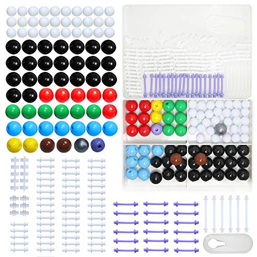 LINKTOR Chemistry Molecular Model Kit, Student or Teacher Set for Organic and Inorganic Chemistry Learning, Motivate Enthusiasm for Learning and Raising Space Imagination (190 Pack) - Image 2